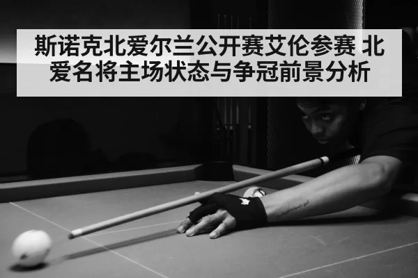 斯诺克北爱尔兰公开赛艾伦参赛 北爱名将主场状态与争冠前景分析